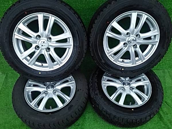 ★溝有 2015年製 グッドイヤー 185/65R14 アルミ付 ZEPHYR 4本★