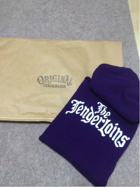 tenderloin T-parka purple S 15aw テンダーロイン パーカー