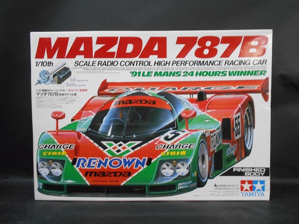 未組 タミヤ 1/10 電動RCレーシングカー マツダ787B MAZDA