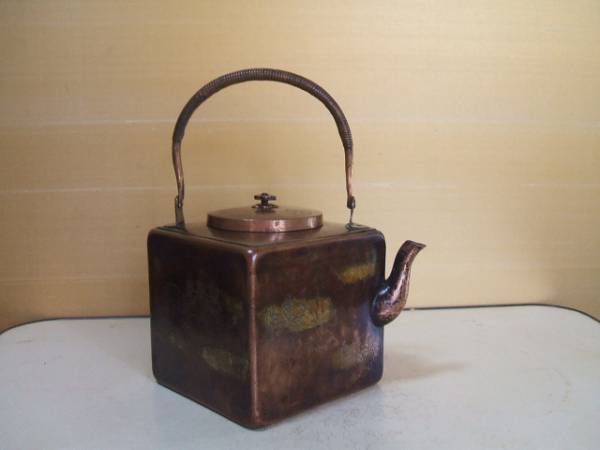 煎茶  水差し 鎚起銅器 SC-2009 鎚目入れ水差しケトル 2.0L | 銅 7・11）