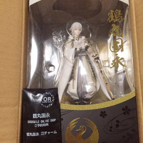 刀剣乱舞 鶴丸国永 1/8 フィギュア グッスマ特典 刀チャーム付