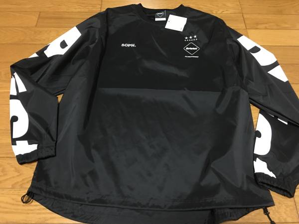 FCRB 16aw BIG LOGO LONG PISTE BLACK S 新品