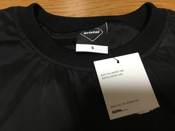 FCRB 16aw BIG LOGO LONG PISTE BLACK S 新品