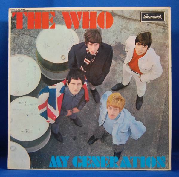英Orig * WHO * My Generation UK Brunswick MONO盤 ☆The 【公式通販】