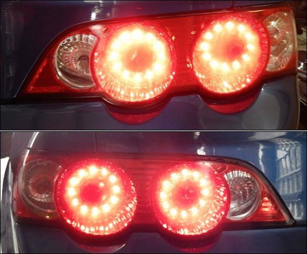 車 インテグラ DC5 タイプR iS 前期 テールランプ SONAR ソナー