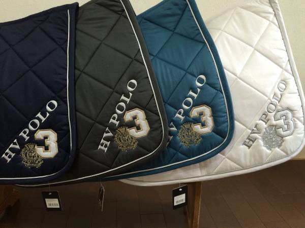 乗馬 ゼッケン 鞍下 サドルパッド HV Polo お色各種