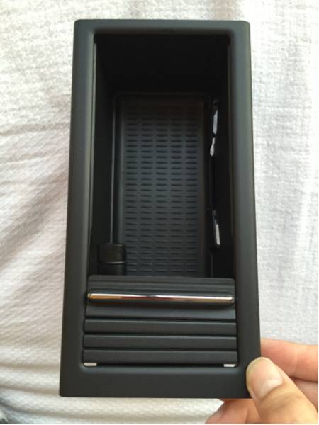 BMW純正 E46 センターコンソールトレー ブラック ジャバラ蓋