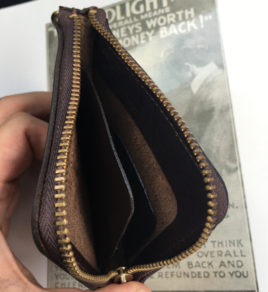 HTC ハーフジップ ウォレット コインケース ロンハーマン 財布(HTC