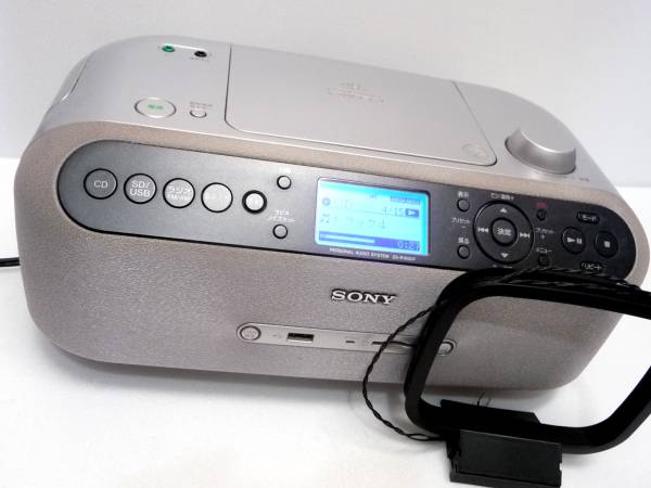 SONY CDラジオメモリーレコーダー ZS-R100CP 動作確認済