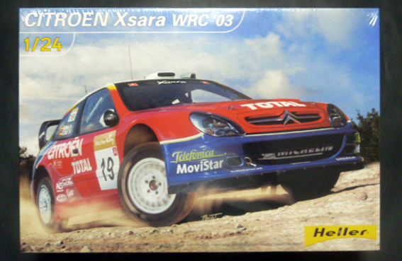 即決Heller エレール 1/24 シトロエン クサラWRC'03トルコラリー