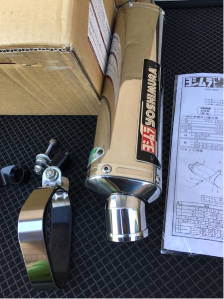 アドレスV125 ヨシムラ トライオーバルサイクロン 美品