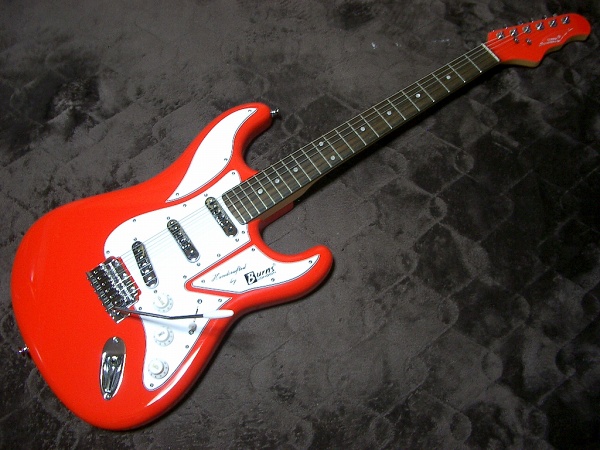 即決☆Burns LONDON Cobra DX ストラト 新品同様 生産完了品