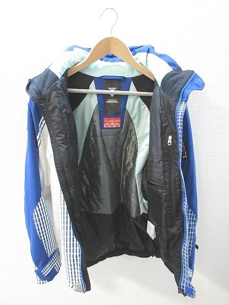デサント DESCENTE スキー ウェア 上下セット HEAT NAVI 青 M デサント