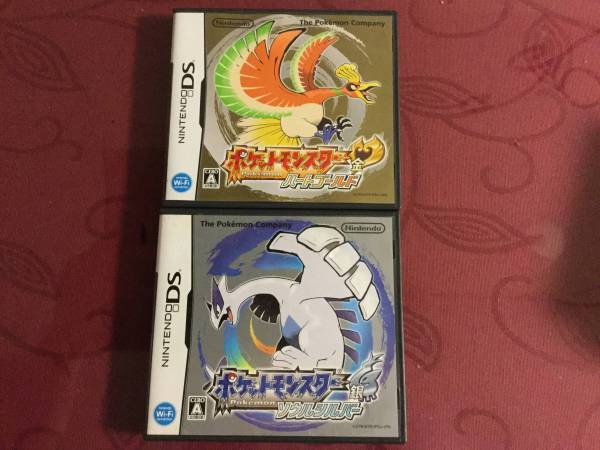 DSソフト ポケットモンスターハートゴールド、ソウルシルバー DSソフト