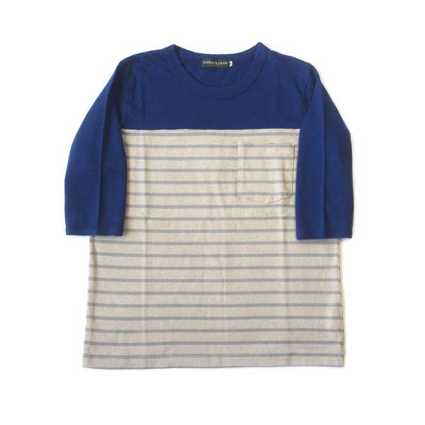 [新品] [L] Phatee ファッティー Superior 七分袖 ボーダー