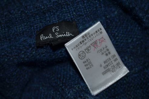 B3865ポール・スミス Paul Smith ニットセーターL ファッション ポール