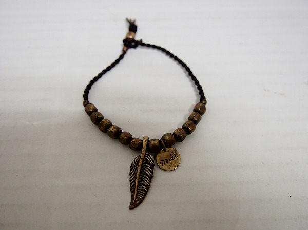 amp japan × Mr.oliveアンプジャパン フェザーブレスレット912G