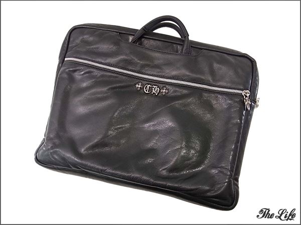 CHROME HEARTS / CREEPY BAG レザーブリーフケース