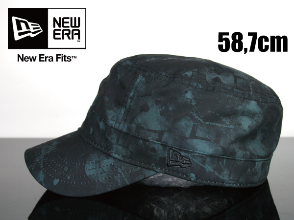【クール】NEWERA ニューエラ 希少柄 ワークCAP【58，7】K144