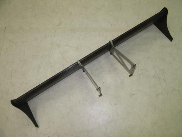 メーカー不明2枚羽カーボンGTウイング汎用・中古品