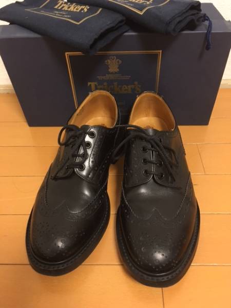 tricker's トリッカーズ バートン ブローグシューズ UK8 【公式通販】