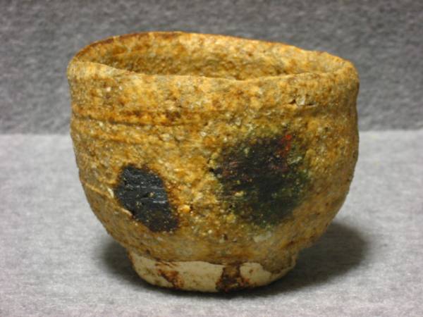 山田和 作『黄瀬戸 ぐい呑』箱無 加藤唐九郎 人間国宝 山田常山 山田和