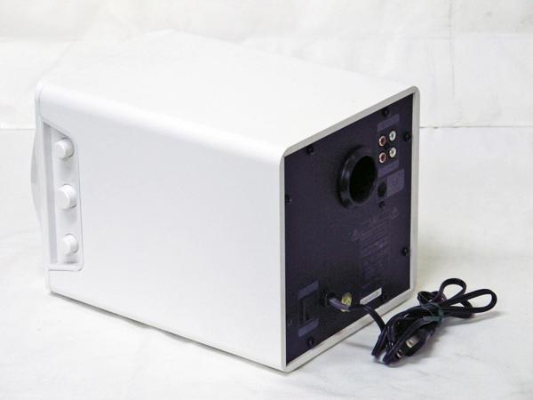 フィフティ 2.1chアンプ内蔵スピーカー DSP-2809V-WH イルミ付