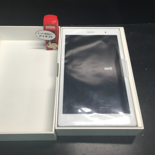新品同様】SIMフリー XperiaZ3 Tablet Compact SG621 #1188 タブレット