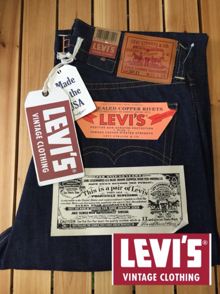 【新品タグ付き】LVC LEVIS 501xx 50137-0011 w30 アメリカ製