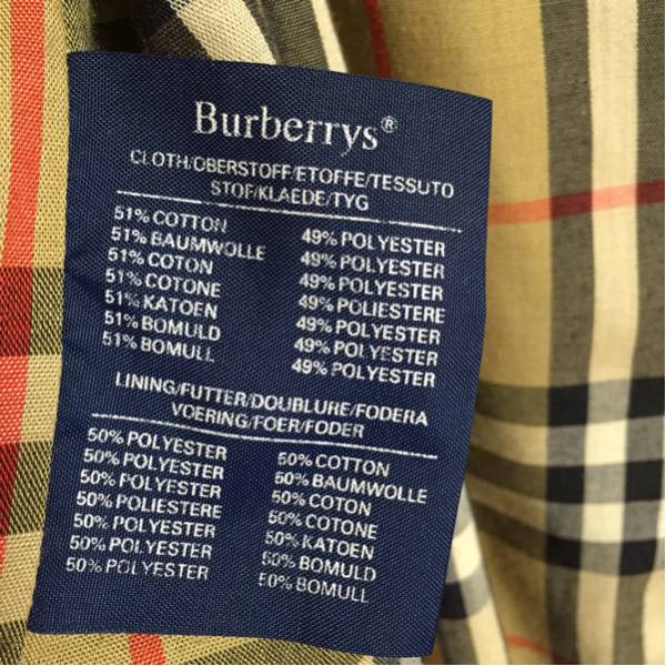 バーバリー トレンチコート サイズ42