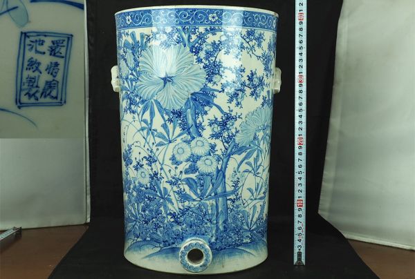 中国美術 GER995コレクター所蔵品時代 青磁鉢⁄中国古玩 青花 染付 古染