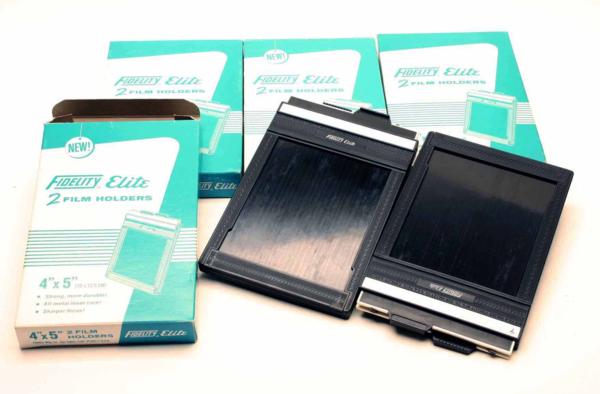 美 Fidelity ELITE フィデリティー 8枚 4x5 45 ホルダー 箱付 FIDELITY