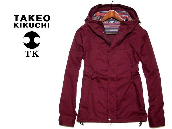 ■TK■タケオキクチ フーデッドジャケット マウンテンパーカー