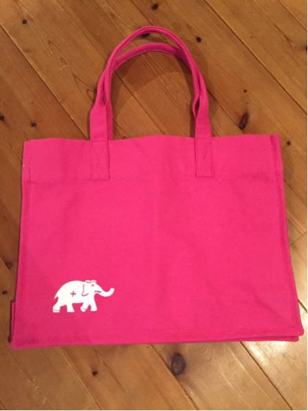 ホットピンク 非売品 トートバッグ ジェムパレス好きにも