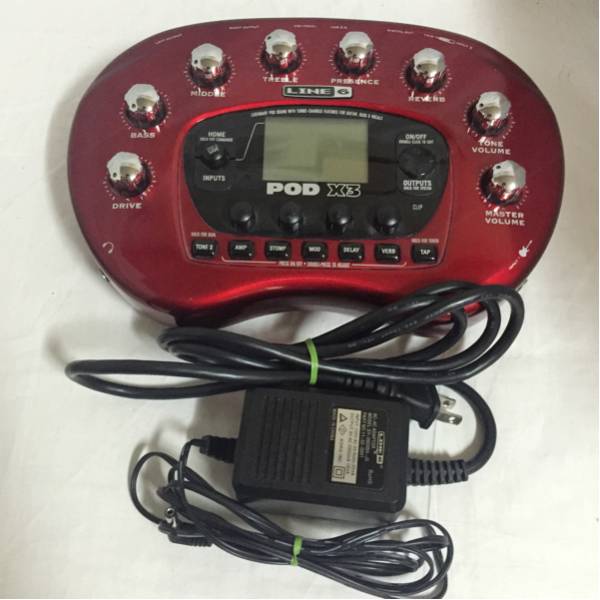 POD X3 LINE6 | アンプシミュレーター PRO アンプ Line6(ライン6