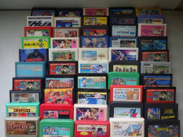 ファミコンソフトMIX50本　NO.1