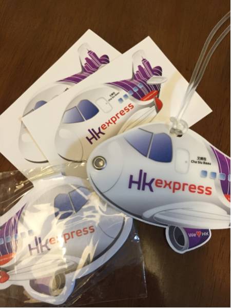 香港エクスプレス HKexpress ステッカー ネームタグ メモ_1