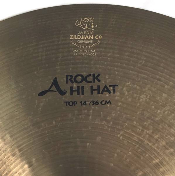 A.Zildjian Rock HI HAT 14　美音