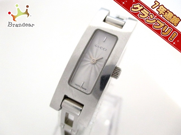 GUCCI(グッチ) 腕時計 3900L レディース シルバー