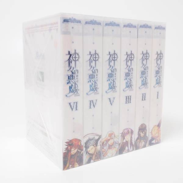 アニメイト 限定初回版 神々の悪戯 blu-ray 全6巻セット [BO BLU
