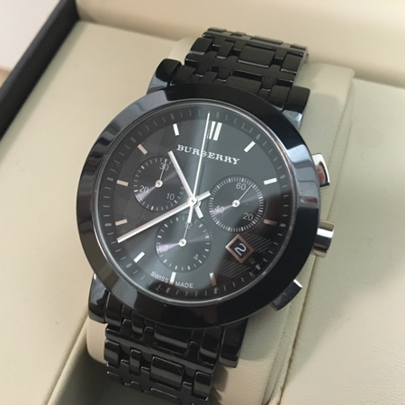 バーバリー セラミック メンズ 付属品完備 電池交換済み 美品 【公式通販】