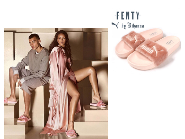 【新品】PUMA ファー スライド サンダル rihhana リアーナ fenty