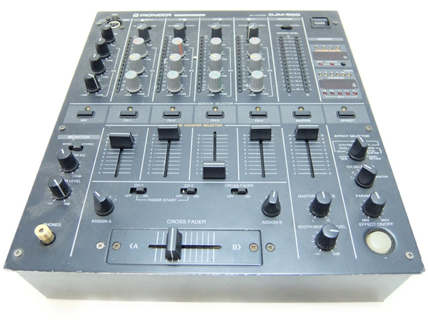 中古 Pioneer DJM-500 DJ ミキサー プロフェッショナルS2081244
