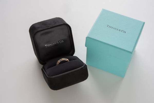 正規 ティファニー ジーンシュランバーゼー 16 ストーン リング