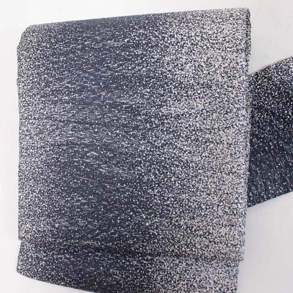 ♪♪IDN即決♪♪=夏物九寸名古屋帯 叩き染 友禅 絹 状態良 税別