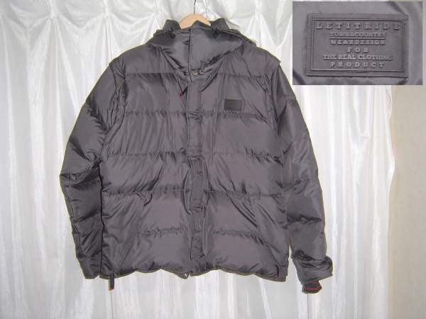 Let it Ride ダウンベストジャケット レッドイットライド ファッション
