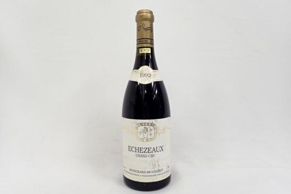 未開栓☆モンジャール エシェゾー グランクリュ 1992 750ml ② 飲料 赤