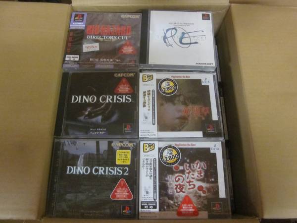 ☆中古PSソフト １００サイズダンボールセット　Ｂ ☆