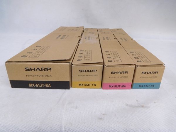 SHARP MX-61JT トナーカートリッジ 4色セット