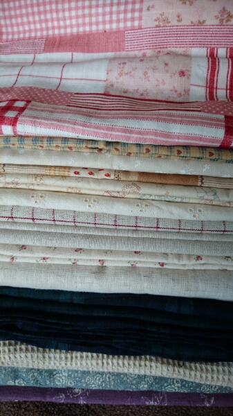 ガーゼやナチュラル生地 色々セット ハンドメイド用に 格安で